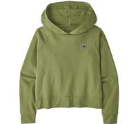 Patagonia W’s Regenerative Organic Certified Cotton Essential Hoody - felpa con cappuccio - donna L Green woman Fair Trade Certified,Cotone Organico/Biologico,Bluesign,Regenerative Organic Certified
