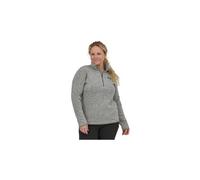 Patagonia women s better sweater 1 4 zip polare grey