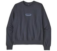 Patagonia - Women's 95 Oval Logo Daily Crew - Maglione M grigio/blu