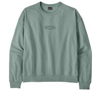 Patagonia - Women's 95 Oval Logo Daily Crew - Maglione M turchese