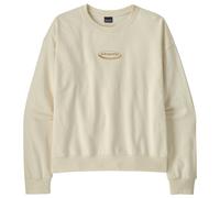 Patagonia - Women's 95 Oval Logo Daily Crew - Maglione S beige
