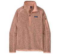 Patagonia - Pile caldo con zip - W's Better Sweater 1/4 Zip Peach Sherbet per Donne in Poliestere Riciclato - Taglia M - Rosa
