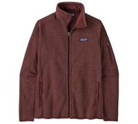 Patagonia - Pile caldo da donna - W's Better Sweater Jkt Dark Ruby per Donne in Poliestere Riciclato - Taglia XS - rosso