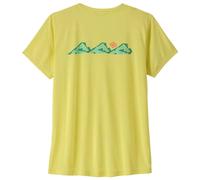 Patagonia - Women's Cap Cool Daily Shirt Trailcheck - Maglia funzionale M giallo