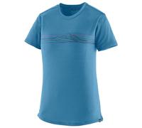 Patagonia - Women's Cap Cool Merino Graphic Shirt - Maglia merino M blu