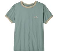 Patagonia - Women's Fitz Roy Foothills Ringer Tee - T-shirt S turchese