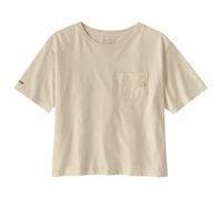 Patagonia - Women's Fitz Roy Massif Easy Cut Pocket Tee - T-shirt S beige