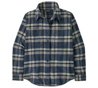 Patagonia - Women's Fjord Flannel Shirt - Camicia M blu/grigio