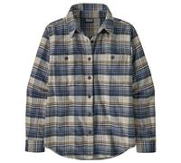 PATAGONIA W's Fjord Flannel Shirt - Donna - Grigio / Blu - Taglia S- modello 2026