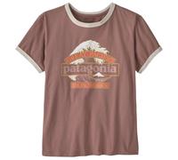 Patagonia - Women's Great Waves Ringer Tee - T-shirt M marrone