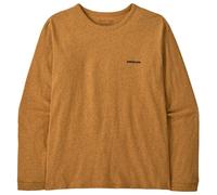 Patagonia - Women's L/S P-6 Logo Responsibili-Tee - Maglia a manica lunga M marrone