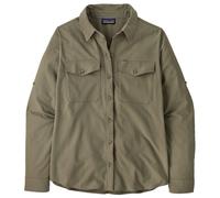 Patagonia - Women's L/S Self Guided Sun Shirt - Camicia XL olivia