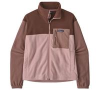 Patagonia - Pile caldo e confortevole - W's Micro D Patch Pocket Jkt Fuzzy Mauve per Donne in Nylon - Taglia S - Viola