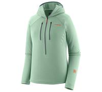 Patagonia Ws R1 Ultralight Hoody - felpa in pile - donna Green/Grey S