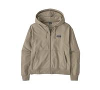 Patagonia Ws Ahnya Full-Zip Hoody - felpa con cappuccio - donna L Light Brown woman Cotone Organico/Biologico,Fair Trade Certified,Recycled Polyester