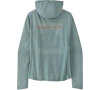 Patagonia Ws Cap Cool Sun Hoody - Peak Visions - felpa con cappuccio - donna Green S