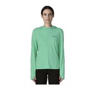 Patagonia Ws Cap Cool Sun Hoody - Peak Visions - felpa con cappuccio - donna Green L