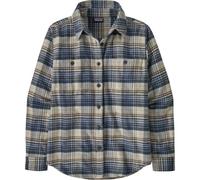 PATAGONIA W's Fjord Flannel Shirt - Donna - Grigio / Blu - Taglia XS- modello 2026