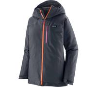 Patagonia - Giacca da sci isolata da donna - W's Insulated Powder Town Jkt Smolder Blue w/Orange Peel per Donne - Taglia M - Blu navy