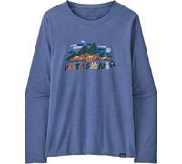 PATAGONIA W's L/s Cap Cool Daily Graphic Shirt - Donna - Blu - Taglia L- modello 2026