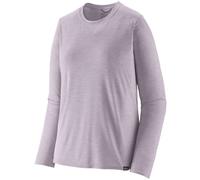 Patagonia Ws L/S Cap Cool Daily - maglia a maniche lunghe - donna L Light Purple woman Heiq Fresh,Fair Trade Certified,Recycled Polyester