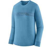 PATAGONIA W's L/s Cap Cool Merino Blend Graphic Shirt - Donna - Blu - Taglia S- modello 2026