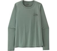 PATAGONIA W's L/s Cap Cool Trail Shirt - Stratapeaks - Uomo - Verde - Taglia M- modello 2027