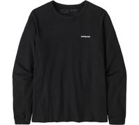 PATAGONIA W's L/s P-6 Logo Responsibili-tee - Donna - Nero - Taglia S- modello 2027