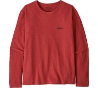 PATAGONIA W's L/s P-6 Logo Responsibili-tee - Donna - Rosso - Taglia M- modello 2026