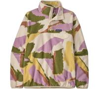 Patagonia - Pile calda e comoda con zip - W's LW Synch Snap-T P/O Sunshine Natural per Donne in Nylon - Taglia S - Beige