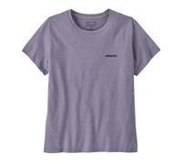 Patagonia W's P-6 Logo Responsibili-Tee T-Shirt, Concrete Purple, XL Donna