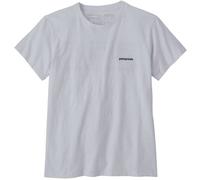 PATAGONIA W's P-6 Logo Responsibili-tee - Donna - Grigio / Bianco - Taglia M- modello 2025