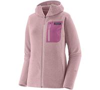 Patagonia - Pile goffrato ad asciugatura rapida con zip - W's R1 Air Full-Zip Hoody Quiet Violet per Donne in Poliestere Riciclato - Taglia M - Viola
