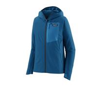 Patagonia W's R1 CrossStrata Felpa con cappuccio L Endless Blue