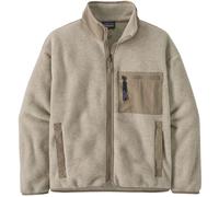 Patagonia - Pile morbido da donna con zip - W's Synch Jkt Oatmeal Heather w/Seabird Grey per Donne - Taglia L - Grigio