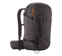 Patagonia - Zaino da sci/snowboard - PowSlayer Pack Black w/Autumn Orange in Nylon - Taglia L - Nero