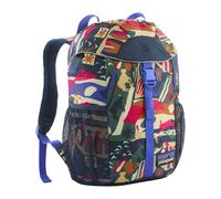 Patagonia - Zaino idrorepellente da 12 litri - K's Refugito Day Pack 12L Let's Chat New Navy in Poliestere Riciclato - Blu