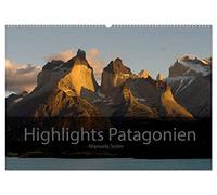 Patagonien 2026 Highlights von Manuela Seiler (Wandkalender 2026 DIN A2 quer), CALVENDO Monatskalender: Patagonien - ein Naturparadies am anderen Ende der Welt