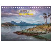 Patagonien, Tierra del Fuego: Am Rand der Welt (Tischkalender 2026 DIN A5 quer), CALVENDO Monatskalender: Wo die Welt endet, beginnt die Wildnis