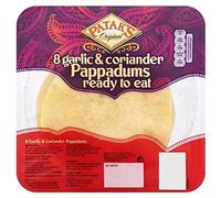 Patak's Aglio E Coriandolo Pronto Da Mangiare Pappadums (8)