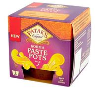 Patak's Korma - Macetas para pasta (2 unidades, 70 g, 2 unidades)