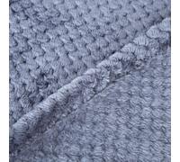 Patapalooza Coperta in flanella jacquard, morbida, resistente e facile da lavare, ideale per fornire calore e comfort agli animali domestici.
