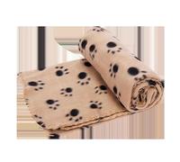 Patapalooza Coperta per animali domestici, stampa a zampe, morbida e lavabile, ideale per proteggere mobili e mantenere gli animali domestici comodi e caldi.