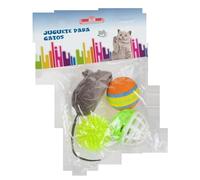 Patapalooza Giocattolo interattivo per gatti con luci e suoni, stimola il gioco e l'esercizio, ideale per combattere la noia.