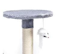 Patapalooza Mini albero per gatti multistrato con tiragraffi e piattaforme, ideale per intrattenimento e riposo di felini.
