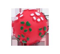 Patapalooza Palline in PVC per cani, con stampa di impronte, ideali per giocare e stimolare l'esercizio e il divertimento dei cani.