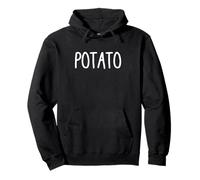 Patata - Abbigliamento Che Dice Potato Divertente Felpa con Cappuccio