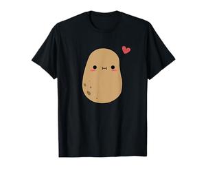 Patata dolce con cuore in stile Kawaii Maglietta