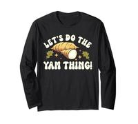 Patata Dolce del Ringraziamento Facciamo la Cosa dell'igname Maglia a Manica