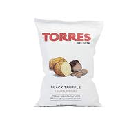 Patatas Fritas Torres Black Truffle Premium Potato Chips Big Bag (1 x 4.41 Oz)